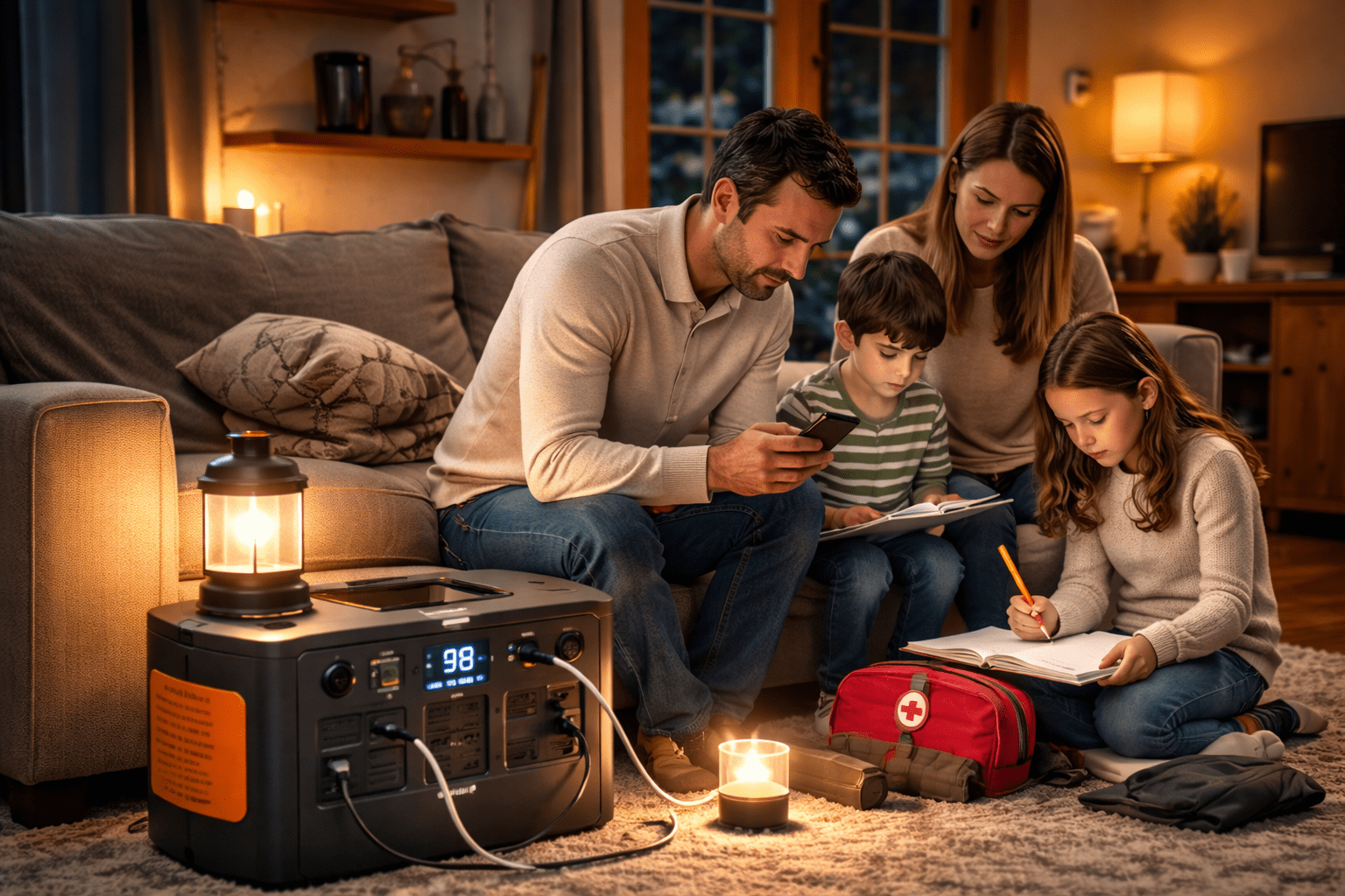 GridProof Gear logo and backup power gear for home emergencies