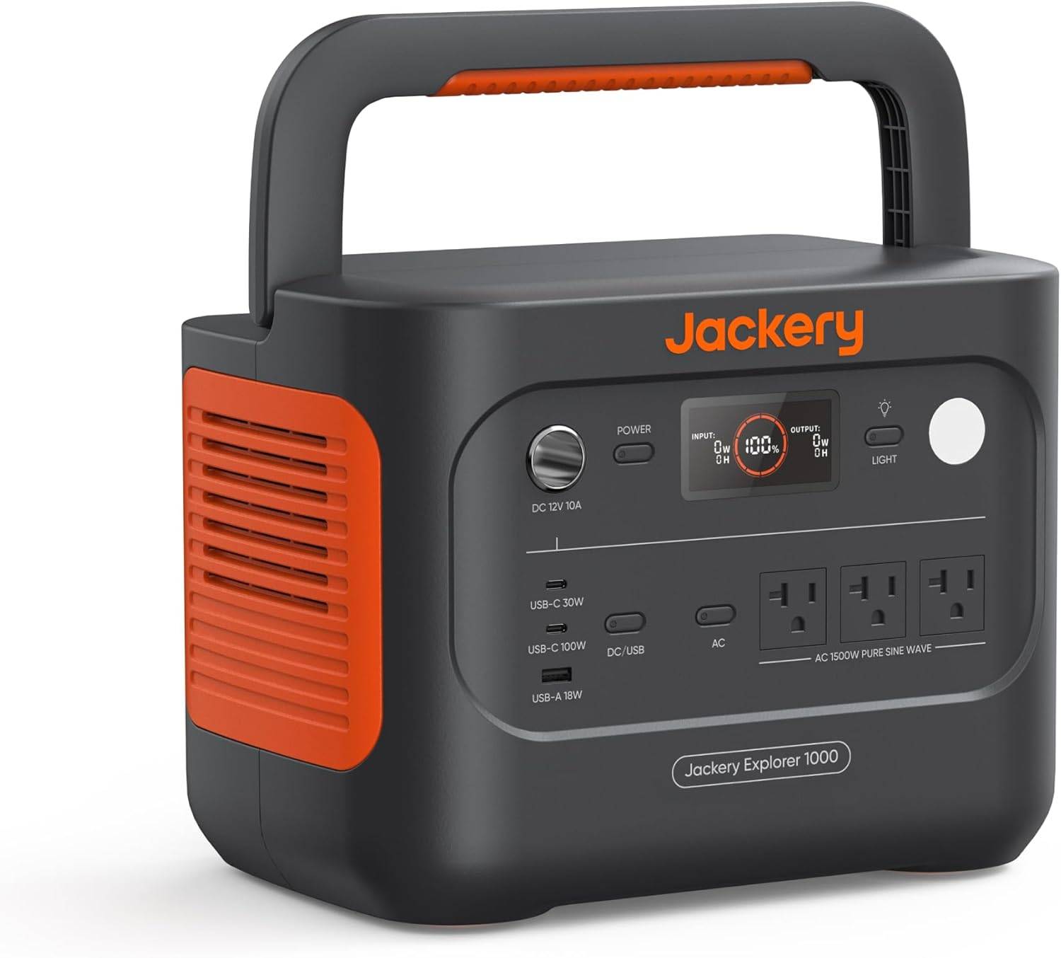 Portable power station for home backup and emergency power