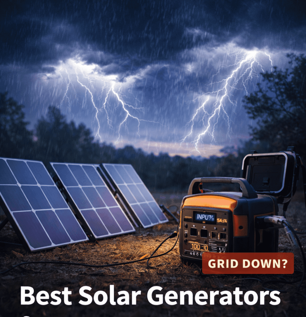 Best Solar Generators for Emergency Power