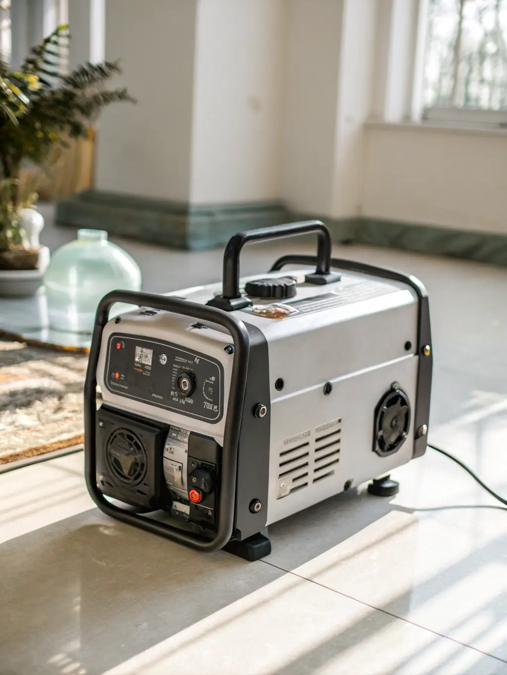 A high-quality photograph showcasing a variety of backup power solutions, including a solar generator, a portable power station, and a home backup generator, arranged in an appealing and informative manner, suitable for the 'Best Backup Power Gear' category on GridProof Gear.