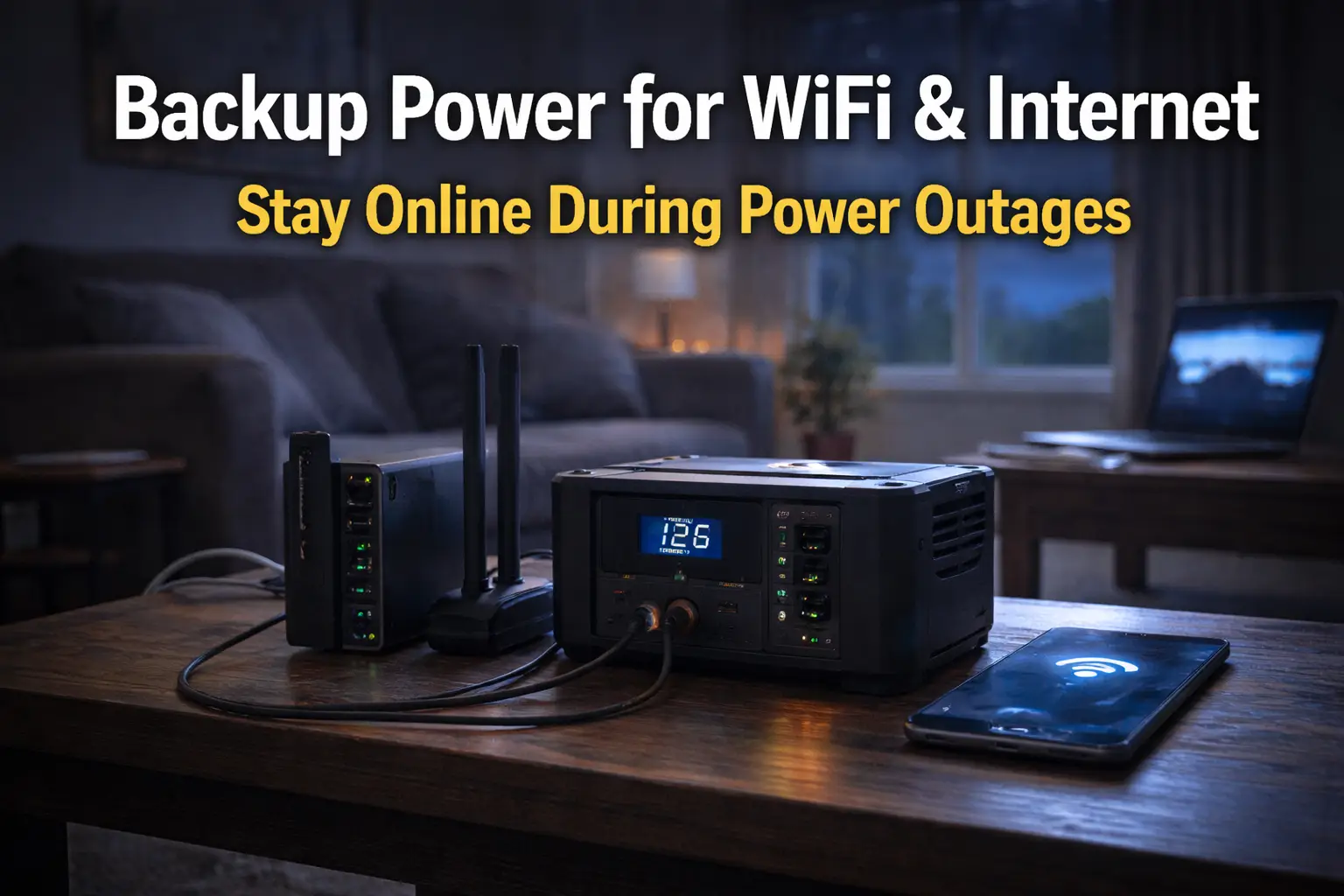 Backup Power for Wifi