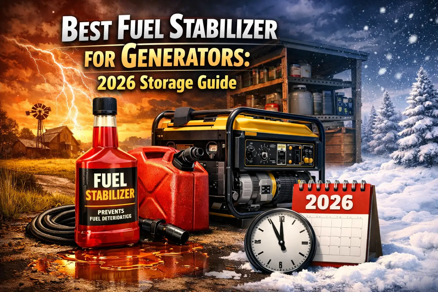Best Fuel Stabilizer for Generators