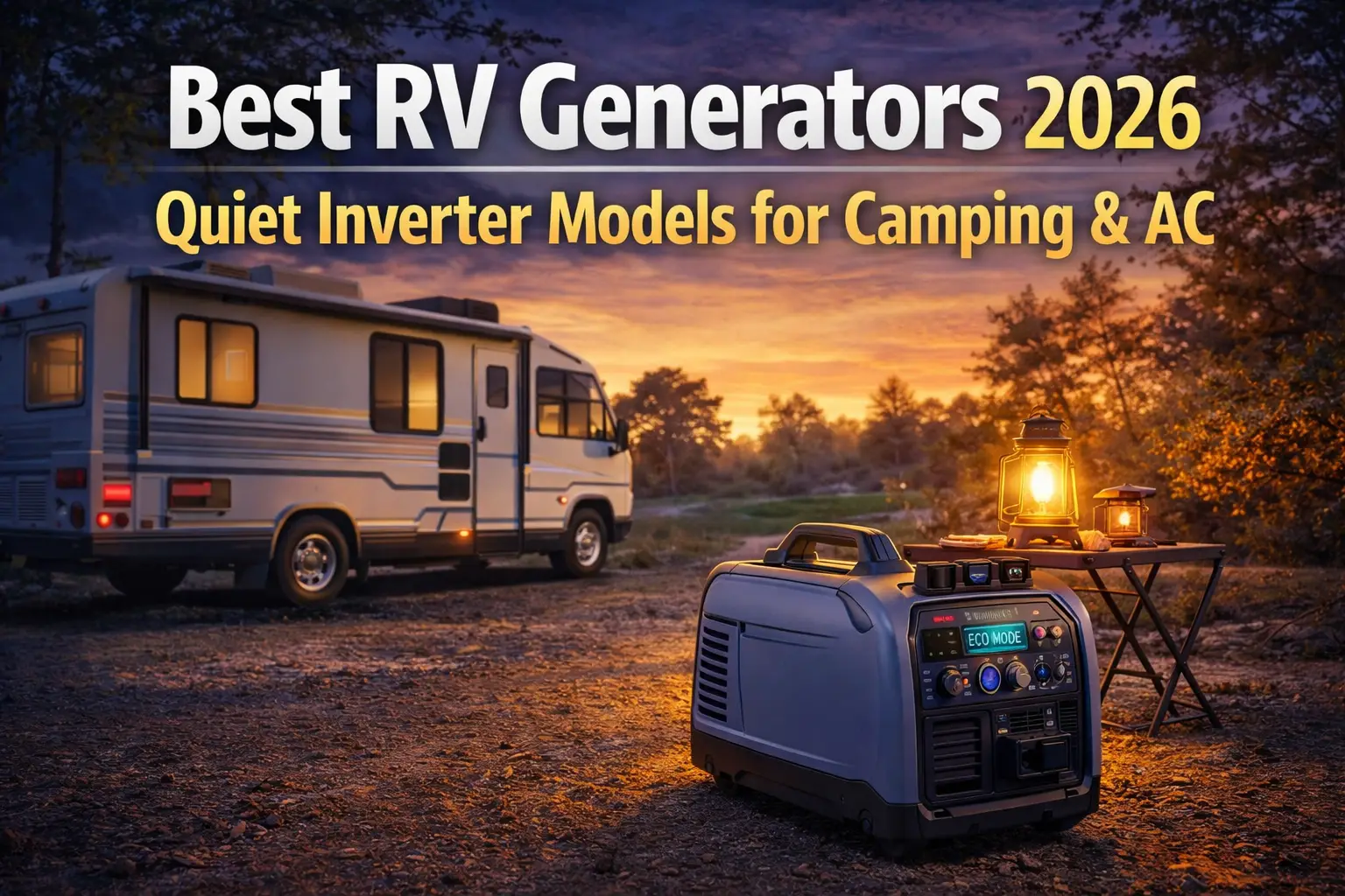 Best Generators for RV Backup Power