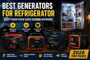 Best Generators for Refrigerators